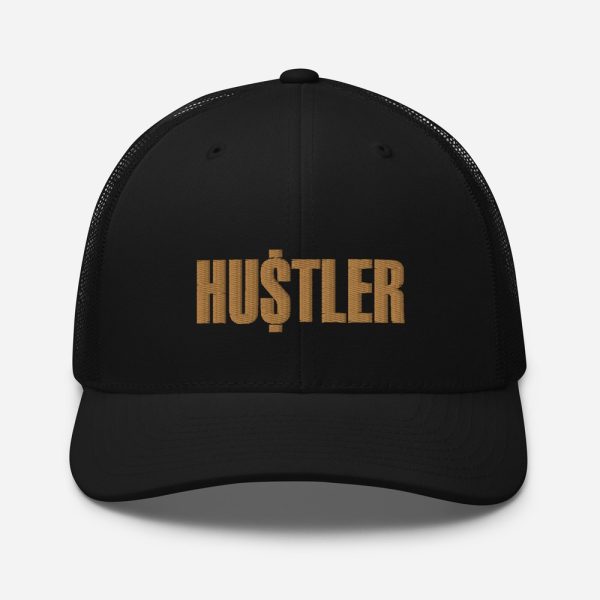 Black Red Gold Hustler Hat