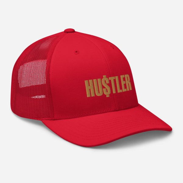 Red Gold Hustler Hat