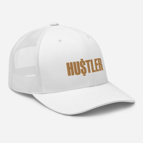 White Gold Hustler Hat