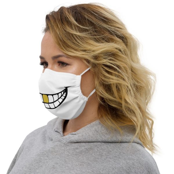 Reusable Gold Tooth Smile COVID Face Mask