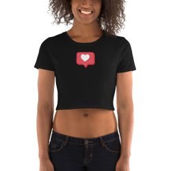 Instagram Like Women’s Crop Tee
