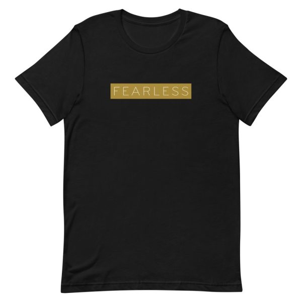 Fearless positive vibe quote T-shirt