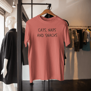 Cats Naps And Snacks T-Shirt