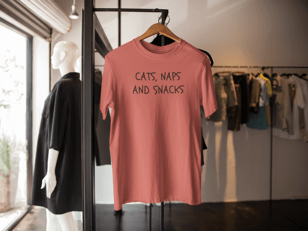 Cats Naps And Snacks T-Shirt