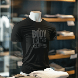 With a Body Like This Tee, Who Needs Hair Shirt