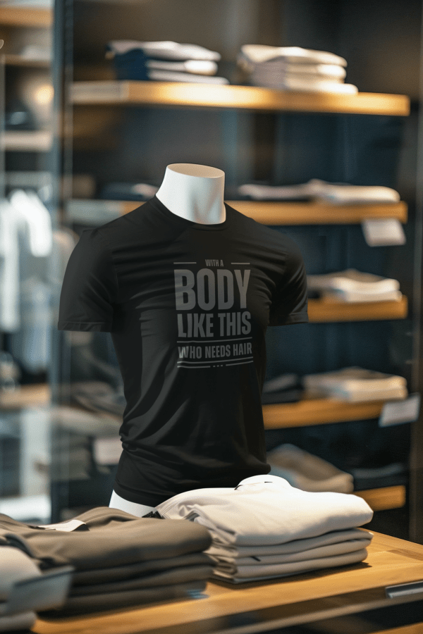 With a Body Like This Tee, Who Needs Hair Shirt