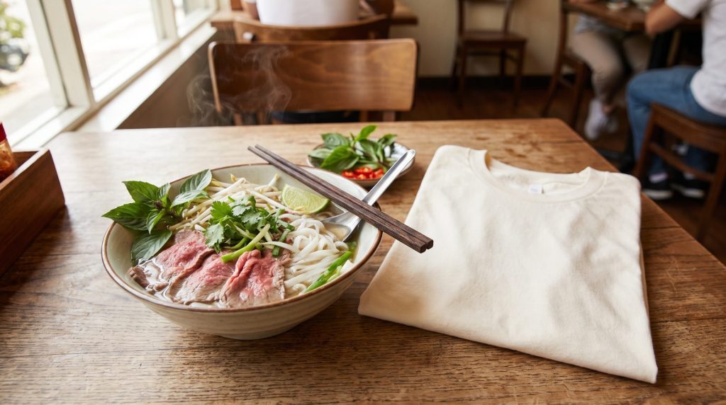 Funny Pho Shirts: 5 Noodle Puns Worth Wearing (Plus Tacos and Tofu)